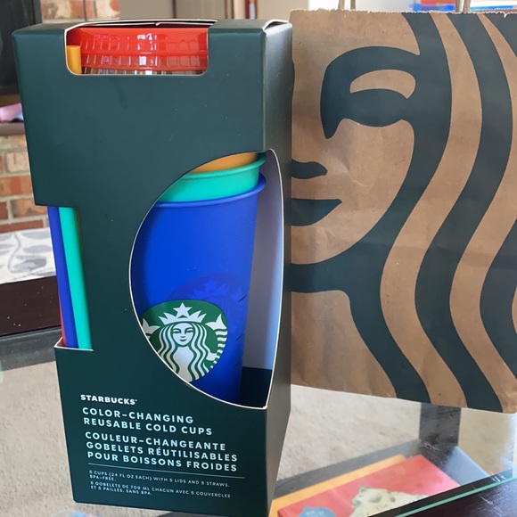 Starbucks color changing cups. Lmtd edition, rare! - Picture 2 of 7